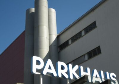 Entlüftung Tiefgarage – Parkhaus Wil